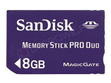 Karta pamięci Sandisk Memory Stick PRO Duo 8 GB