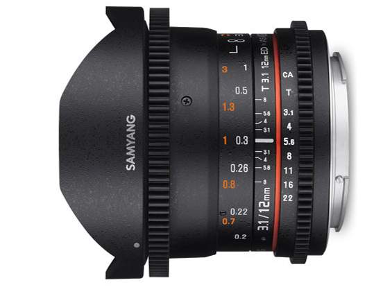 Obiektyw Samyang 12 mm T3.1 VDSLR Nikon 