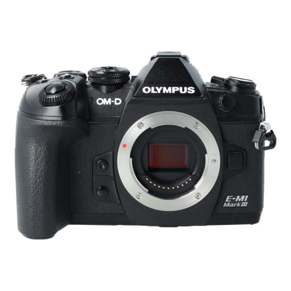 Aparat UŻYWANY Olympus OM-D E-M1 Mark III body czarny s.n. BJDA38667