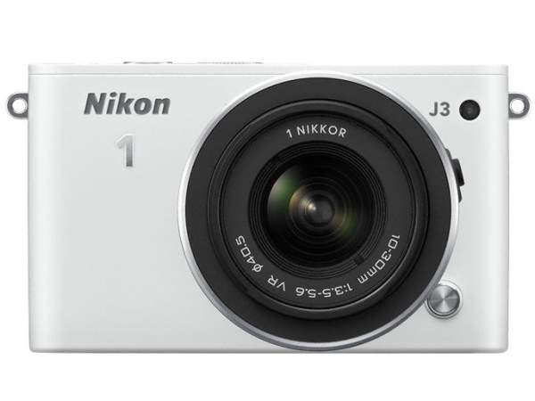Aparat cyfrowy Nikon 1 J3 + ob. 10-30mm biały