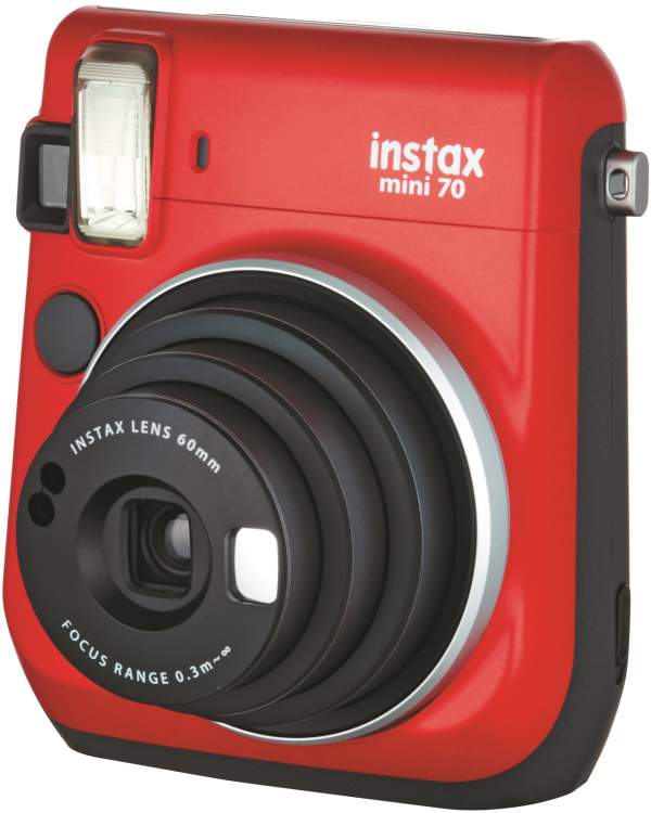 Aparat FujiFilm Instax mini 70 czerwony