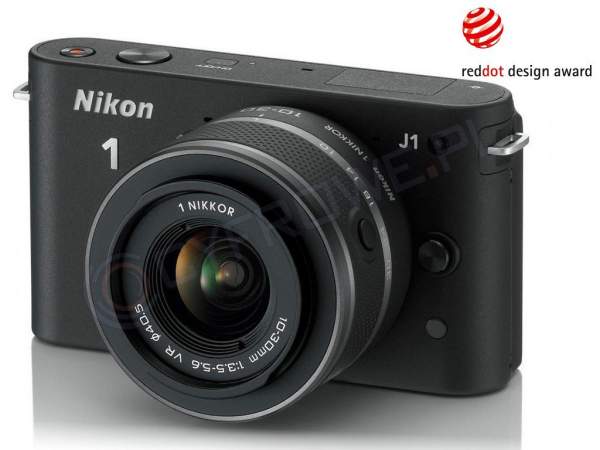 Aparat cyfrowy Nikon 1 J1 czarny + ob. 10-30