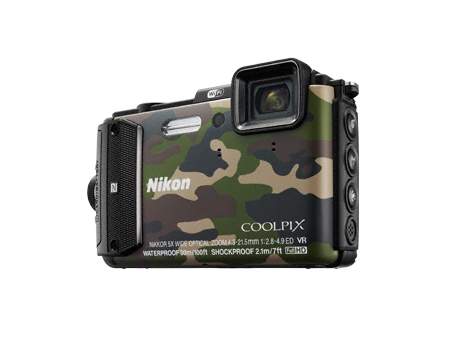 Aparat cyfrowy Nikon Coolpix AW130 kamuflaż