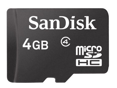 Karta pamięci Sandisk microSDHC 4 GB