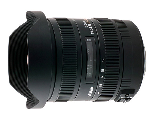 Obiektyw Sigma 12-24 mm f/4.5-f/5.6 DG HSM II / Nikon