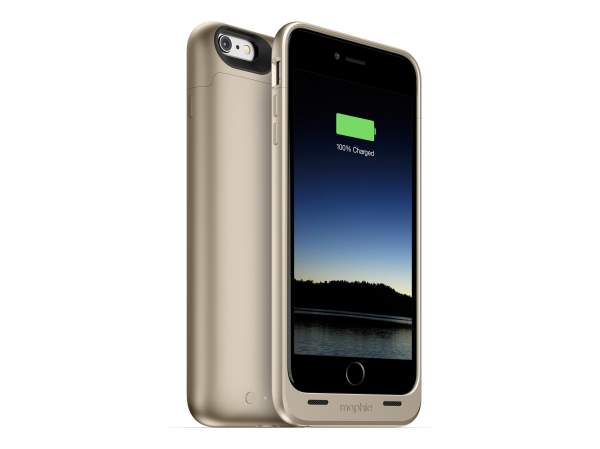 Mophie  Juice Pack - zewnętrzna bateria (2600mAh) wraz z obudową do iPhone 6 Plus (kolor złoty)