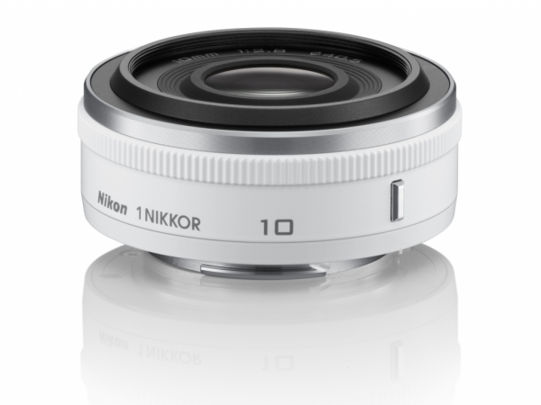 Obiektyw Nikon 1 Nikkor 10 mm f/2.8 biały