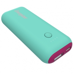 Energizer Power bank max ue5007 5000 mAh magenta / miętowy