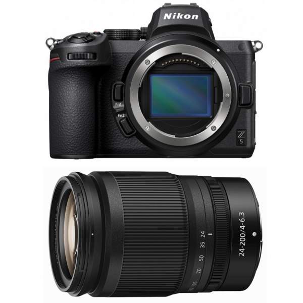 Aparat cyfrowy Nikon Z5 + ob. 24-200 mm -kup taniej 500 zł z kodem NIKMEGA500