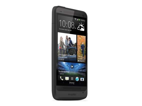 Mophie Juice Pack HTC ONE (kolor czarny) - obudowa ochronna z wbudowaną baterią (2500 mAh) dedykowana dla HTC ONE