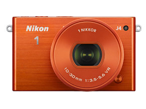Aparat cyfrowy Nikon 1 J4 + ob. 10-30 mm PD-ZOOM pomarańczowy