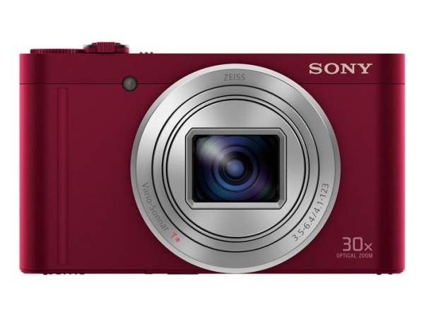 Aparat cyfrowy Sony DSC-WX500 czerwony