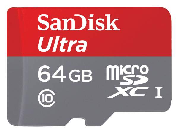 Karta pamięci Sandisk microSDXC 64 GB ULTRA 80MB/s C10 UHS-I + adapter SD