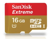 Karta pamięci Sandisk Extreme microSDHC 16GB UHS-I 80MB/s