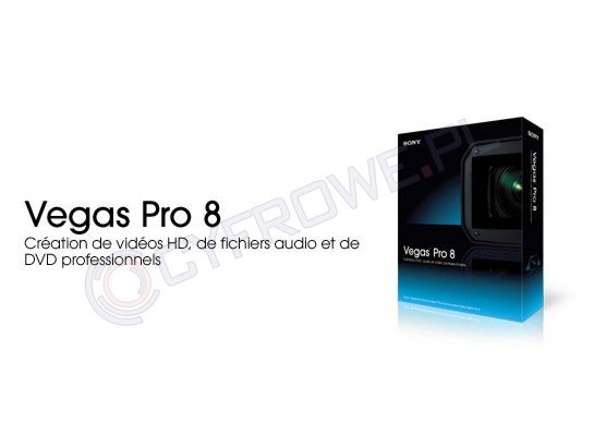 Oprogramowanie Sony Vegas Pro 8