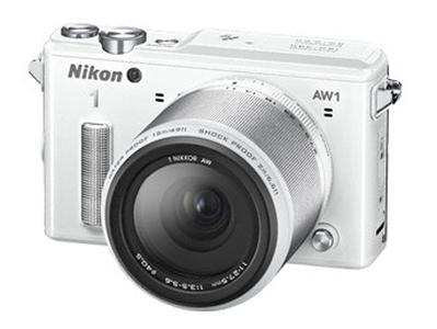 Aparat cyfrowy Nikon 1 AW1 + ob. 11-27.5mm biały