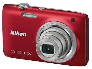 Aparat cyfrowy Nikon Coolpix S2800 czerwony