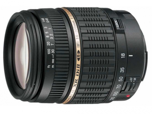 Obiektyw Tamron 18-200 mm f/3.5-f/6.3 XR Di II ASL IF/ Nikon
