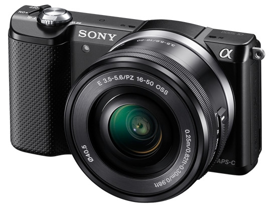 Aparat cyfrowy Sony A5000 (ILCE5000) + ob. 16-50mm czarny
