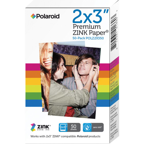 Wkłady Polaroid Z2300 Snap do drukarki Polaroid ZIP - opakowanie 50 szt.