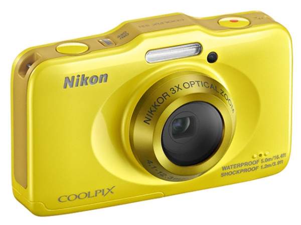 Aparat cyfrowy Nikon Coolpix S31 żółty