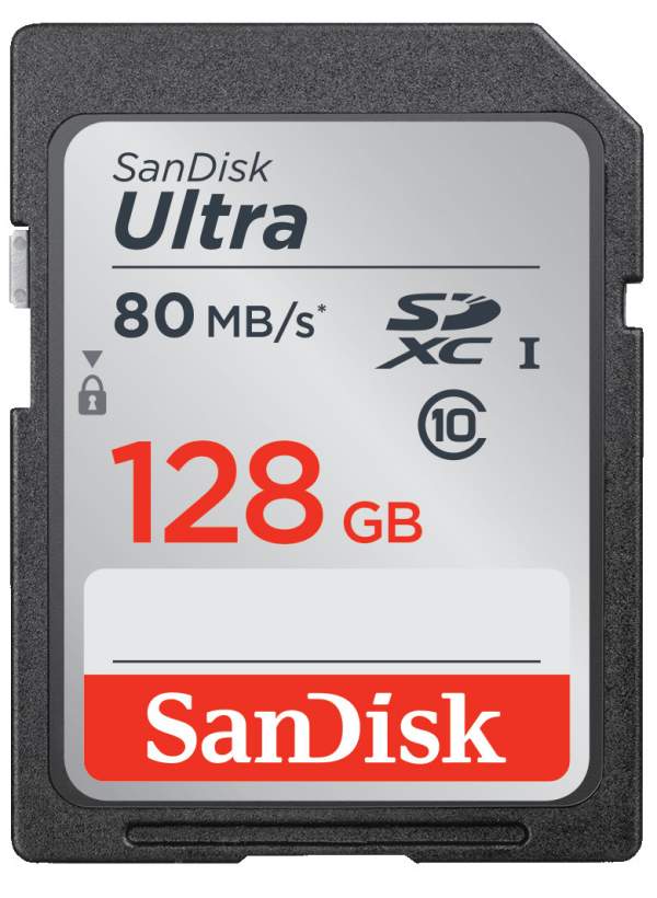 Karta pamięci Sandisk SDXC 128 GB ULTRA 80MB/s C10 UHS-I