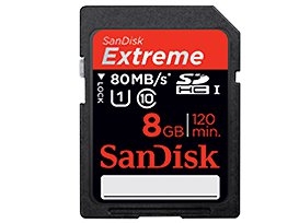 Karta pamięci Sandisk Extreme SDHC 8GB UHS-I 80MB/s