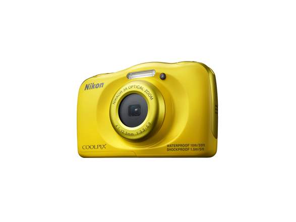 Aparat cyfrowy Nikon Coolpix S33 żółty