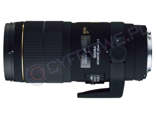 Obiektyw Sigma 180 mm f/3.5 DG EX APO IF HSM MACRO / Canon