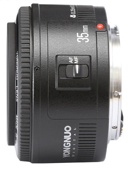 Obiektyw Yongnuo YN 35 mm f/2.0 C (mocowanie Canon EF)