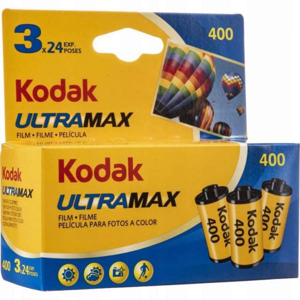 Film Kodak 135 Ultramax 400/24 3szt.