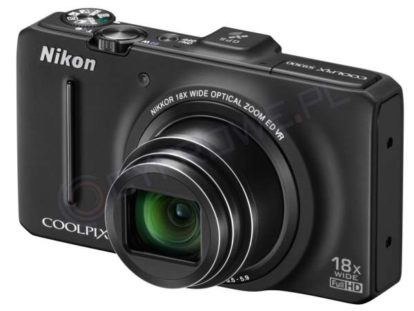 Aparat cyfrowy Nikon Coolpix S9300 czarny