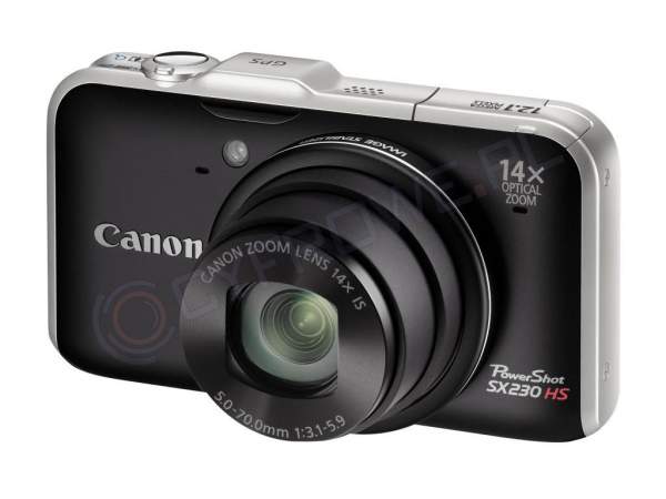 Aparat cyfrowy Canon PowerShot SX230 HS czarny
