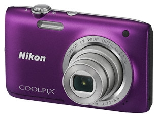 Aparat cyfrowy Nikon Coolpix S2800 fioletowy