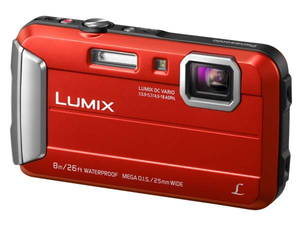 Aparat cyfrowy Panasonic Lumix DMC-FT30 czerwony