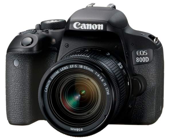 Lustrzanka Canon EOS 800D + ob. 18-55 f/4-5.6 IS STM 
