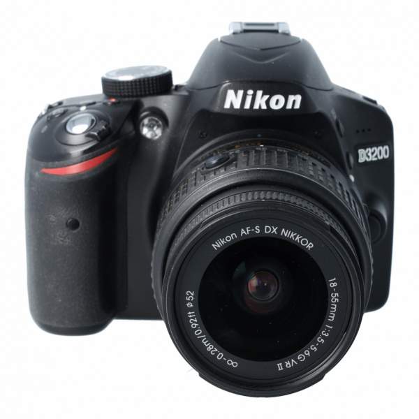 Aparat UŻYWANY Nikon D3200 czarny + ob. 18-55 VR II s.n. 6855324-20202601