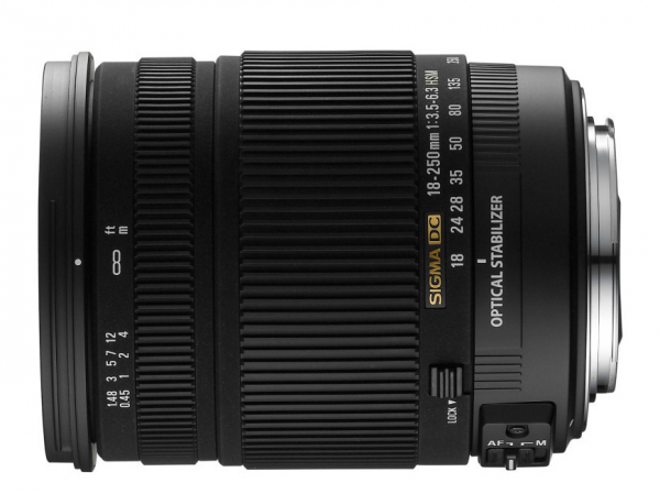 Obiektyw Sigma 18-250 mm f/3.5-f/6.3 DC OS HSM Macro/ Nikon, 