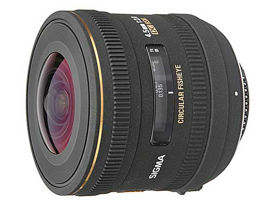 Obiektyw Sigma 4.5 mm f/2.8 DC EX HSM rybie oko / Canon