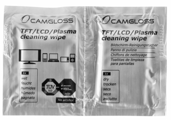 Camgloss Cleaning Wipes DUO 5x2 szt - chusteczki czyszczące