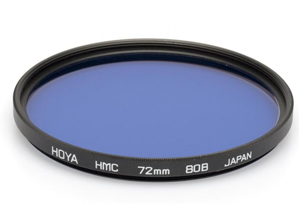 Filtr Hoya 80B konwersyjny 62 mm HMC