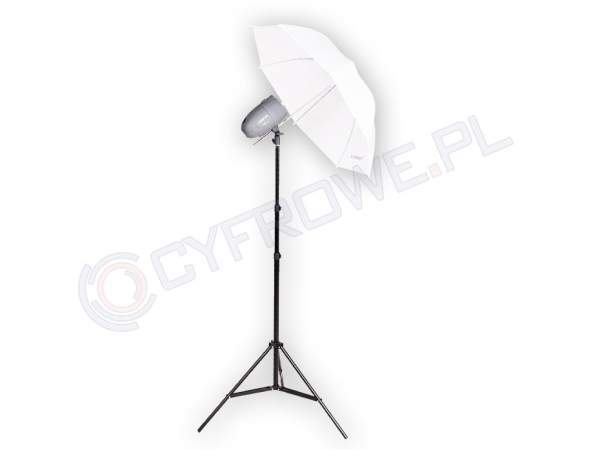 Lampa studyjna Funsports Powerlux VT-300 + statyw + parasolka