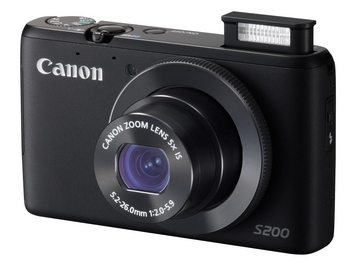 Aparat cyfrowy Canon PowerShot S200 czarny