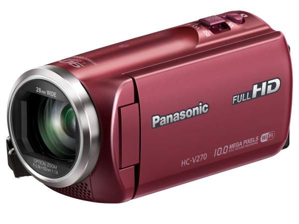 Kamera cyfrowa Panasonic HC-V270 czerwona