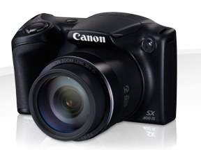 Aparat cyfrowy Canon PowerShot SX400 IS czarny