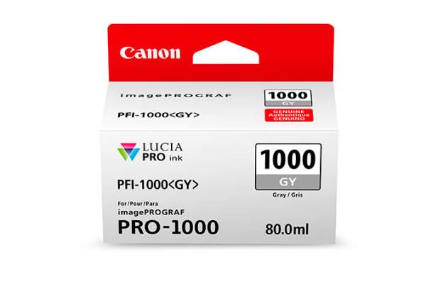 Tusz Canon PFI-1000GY Gray