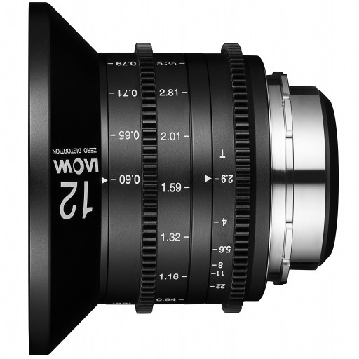 Obiektyw Venus Optics Laowa 12mm T2,9 Zero-D Cine do Canon EF