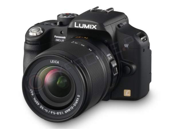 Lustrzanka Panasonic Lumix DMC-L10 + ob. Leica 14-50