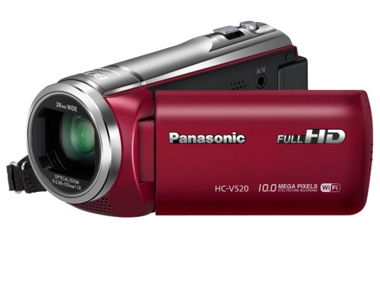 Kamera cyfrowa Panasonic HC-V520 czerwona