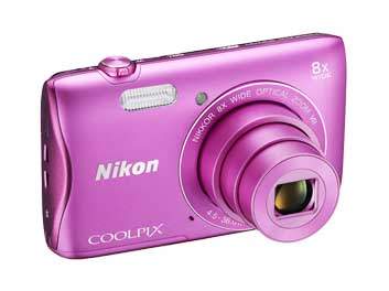 Aparat cyfrowy Nikon Coolpix S3700 różowy